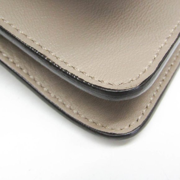 CHLOE Gray Leather Shoulder Bag - Picture 5 of 16